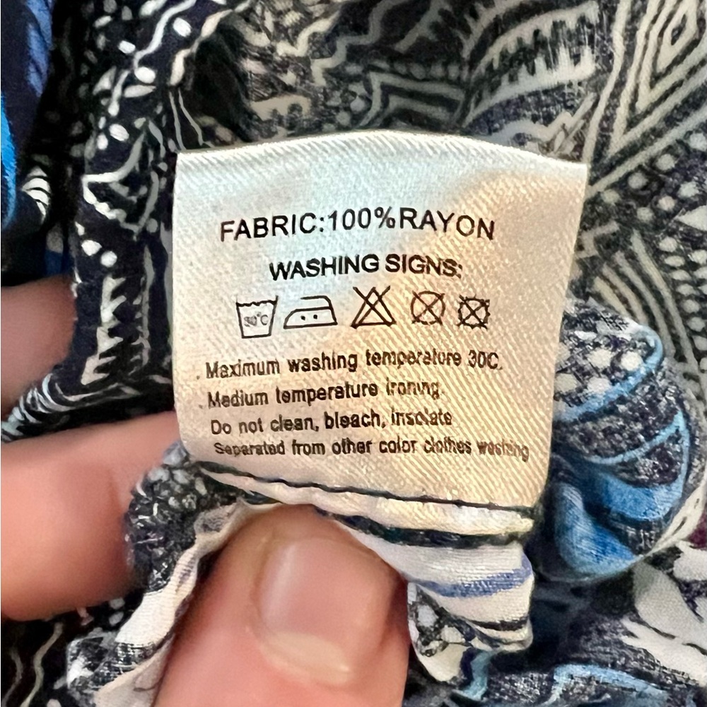 URBAN COCO | Bohemian Tribal Patterned Harem Jogger Pants (XL) - Picture 6 of 8